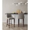 Manhattan Comfort Shubert Barstool in Dark Taupe - Set of 2 2-BS019-DT - alternate 1